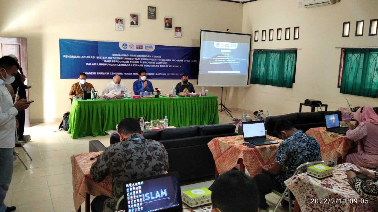 Akfar Cefada Tuan Rumah Sosialisasi & Bimtek SIAP PTS di Lampung