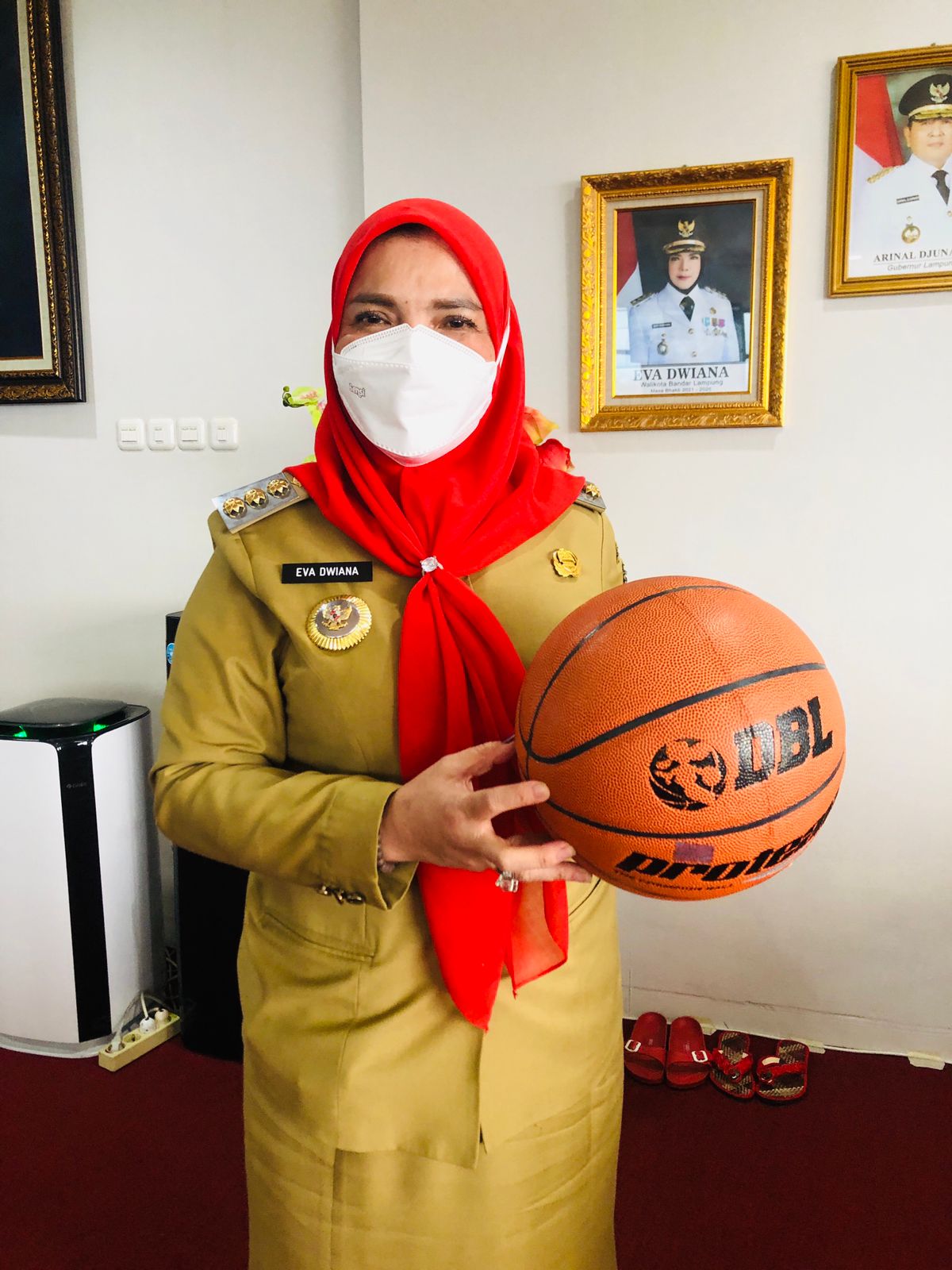 Tim Radar Lampung dan Perwakilan DBL Silaturahmi Dengan Wali Kota Bandarlampung