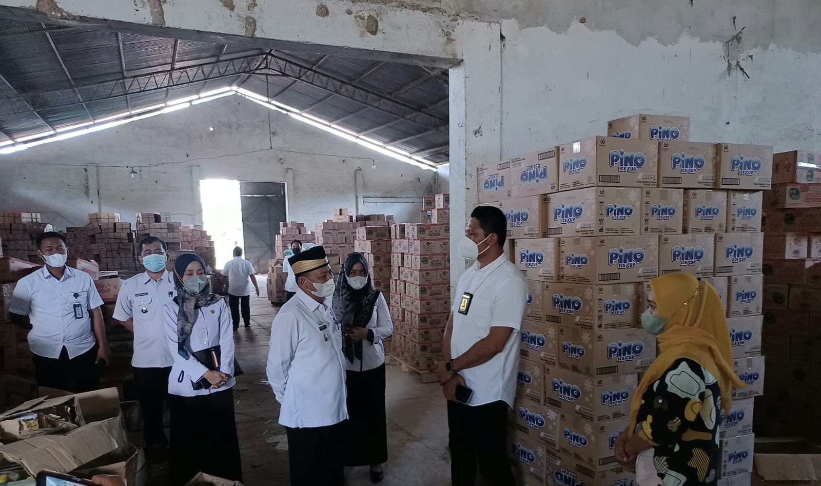 Cek Stok Minyak Goreng, Bupati Lamtim Sidak Gudang di Pekalongan