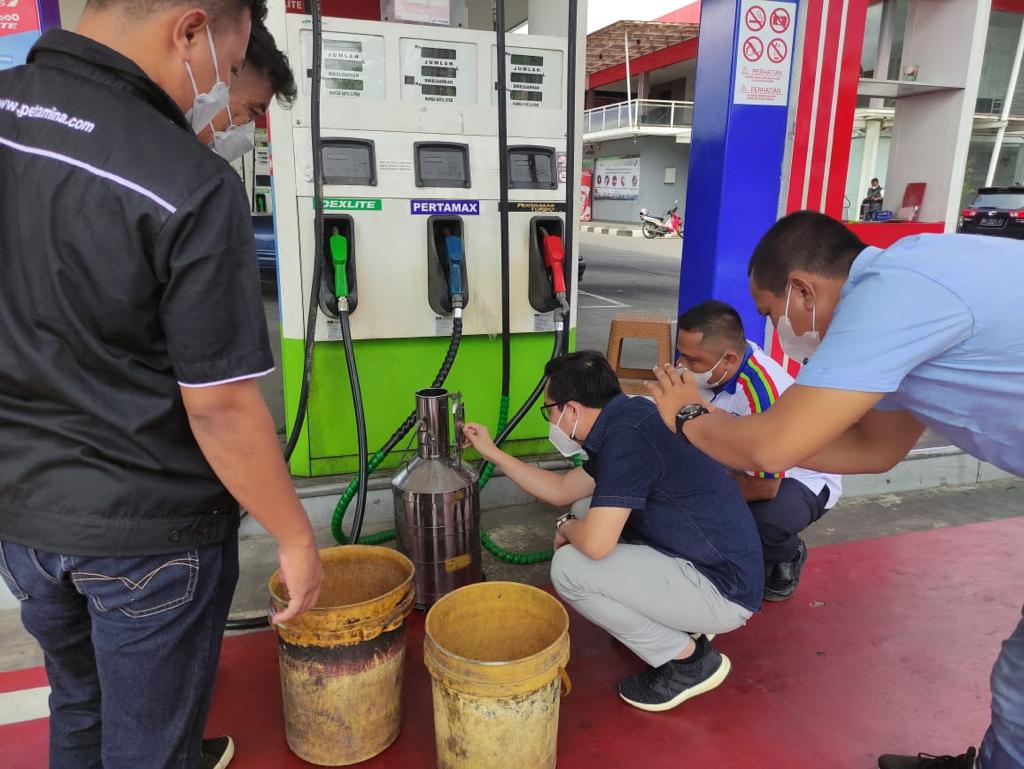 Tim Pertamina Patra Niaga Turun Cek SPBU Pengajaran