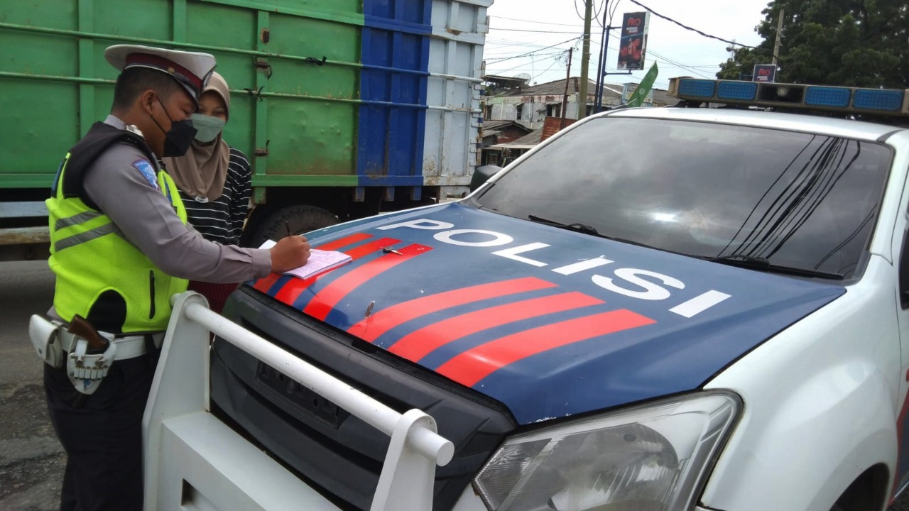 39 Pelanggar Terjaring Patroli Satlantas Polres Tulang Bawang