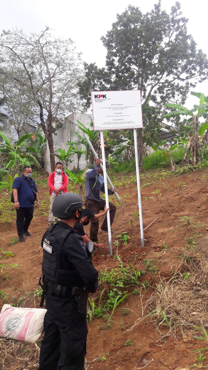 Penjelasan KPK RI Terkait Penyitaan Empat Bidang Tanah Adik Mantan Bupati Lampura