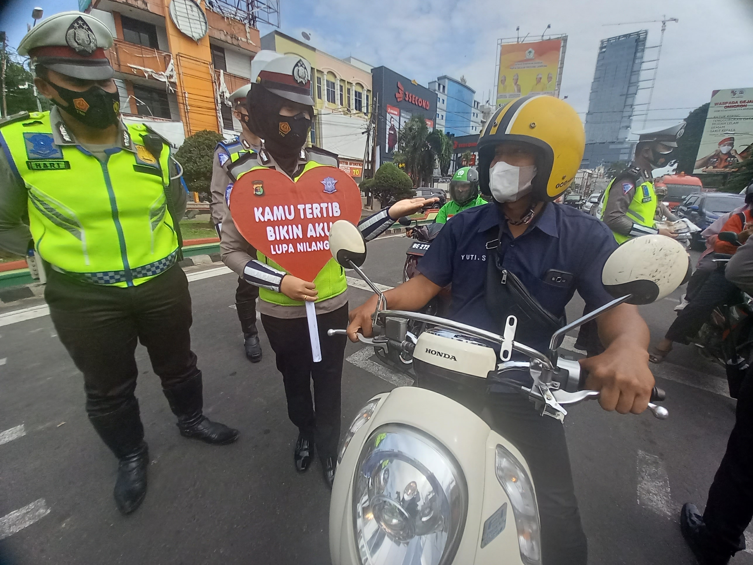 Jumlah Kerumunan di Bandarlampung Meningkat