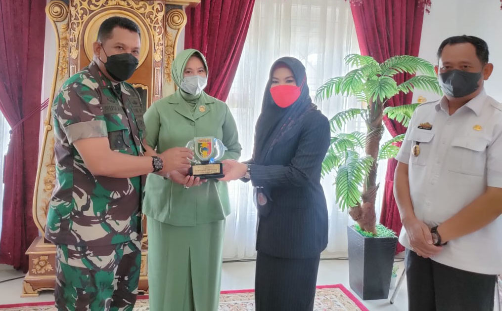 Danrem Puji Sinergi Pemkab dan Kodim 0424/Tanggamus