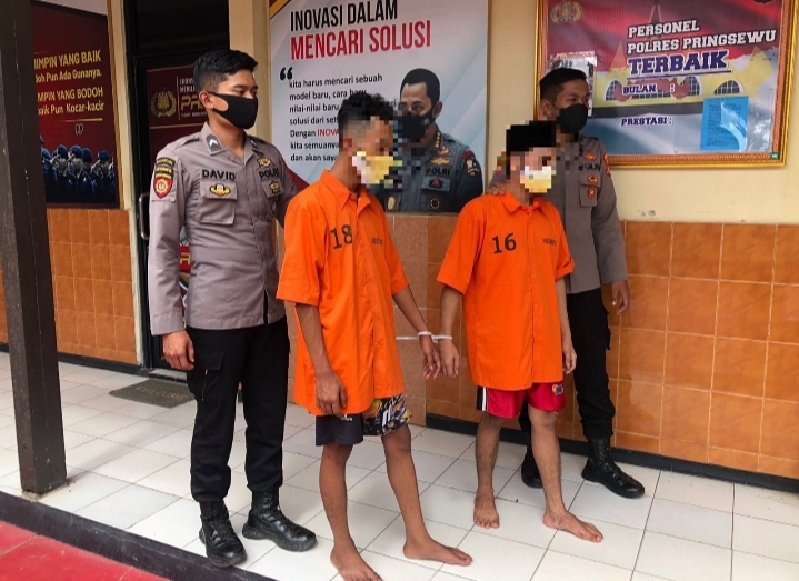Curi Motor, Dua dari Empat Pelaku Diamankan