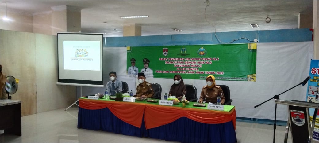 Bupati Saply Pimpin Rapat Penguatan Tim Gugus Tugas KLA Begini Arahannya