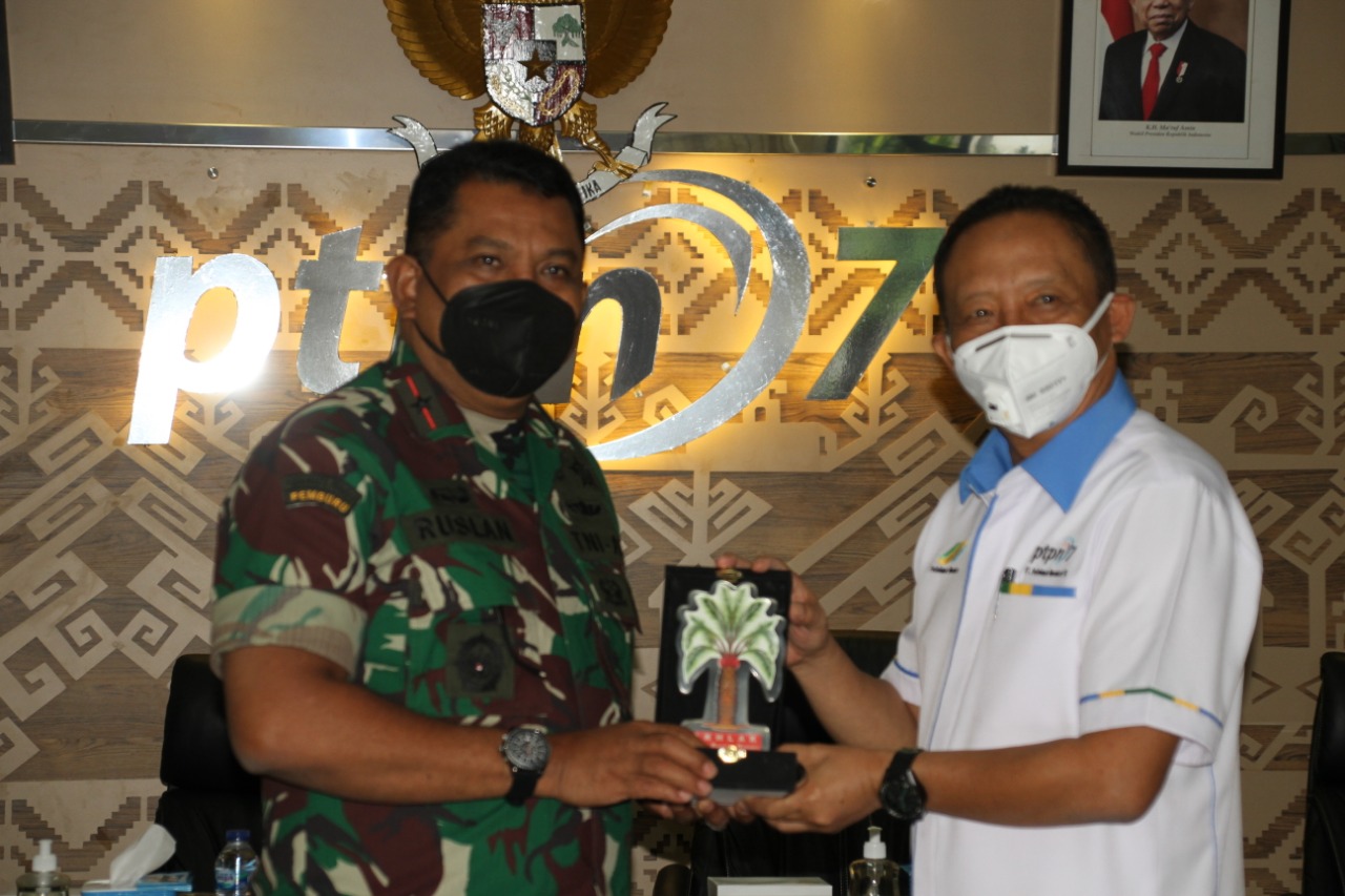 Danrem 043/Gatam Sebut Wajib Jaga Aset PTPN VII