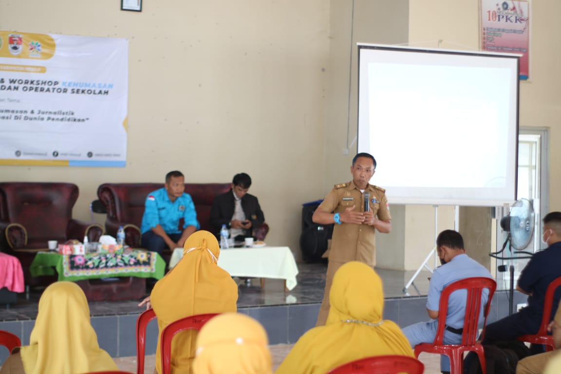 Disdik Apresiasi Kegiatan Kehumasan yang Digelar PWI Mesuji Kepada Kepala Sekolah
