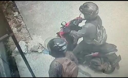 Kumpul Arisan Motor Digasak Pencuri