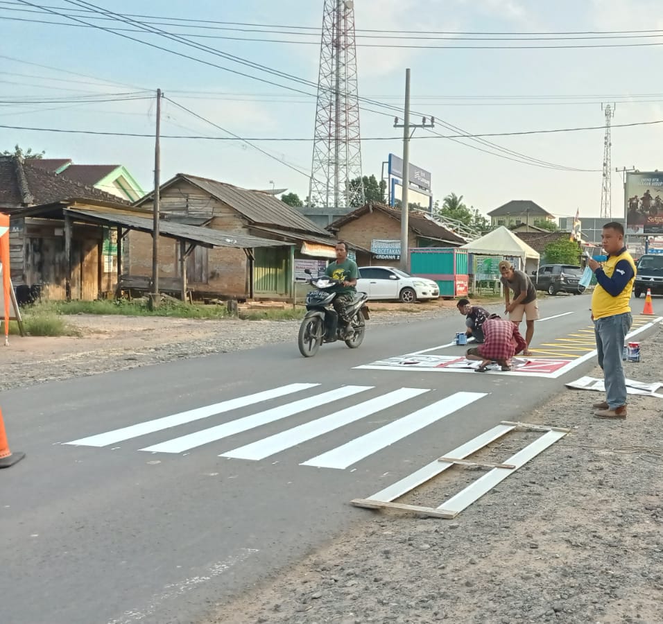 Pemkab Mesuji Tak Miliki Anggaran Pembuatan Zebra Cross