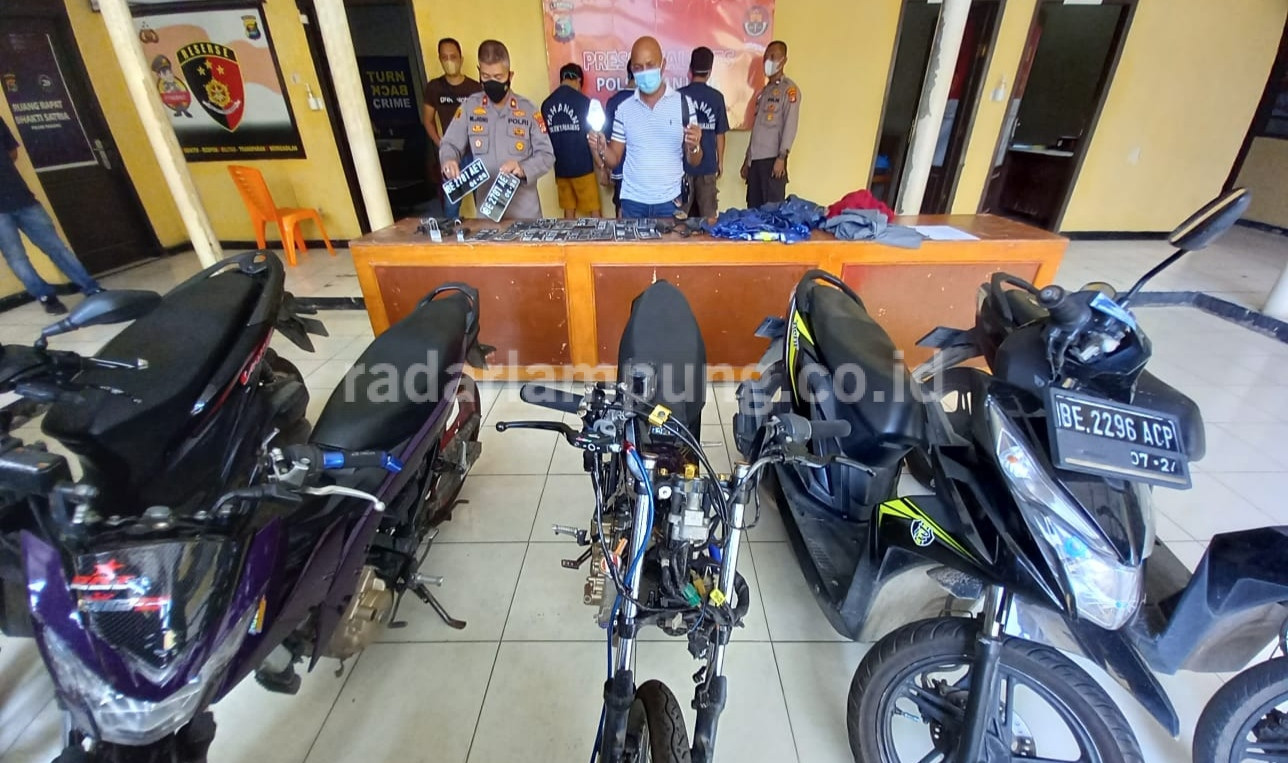Alasan Curi Motor, untuk Cukupi Kebutuhan Kekasih