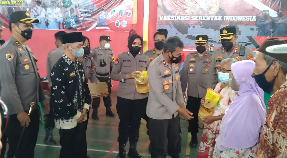 Vaksinasi di GOR Mini, Ada Doorprize Mesin Cuci Sampai Minyak Goreng