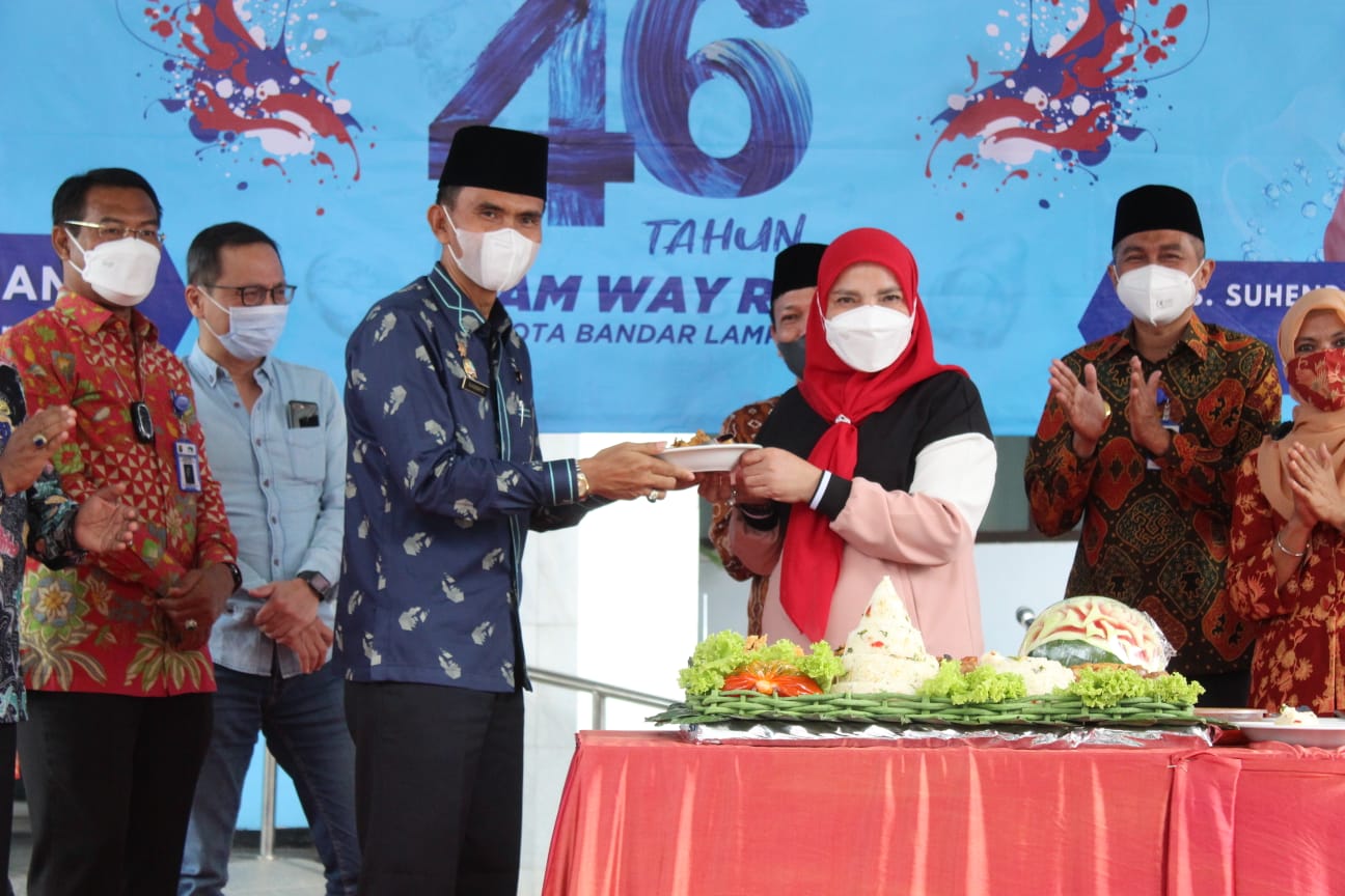 PDAM Way Rilau Peringati HUT ke-46