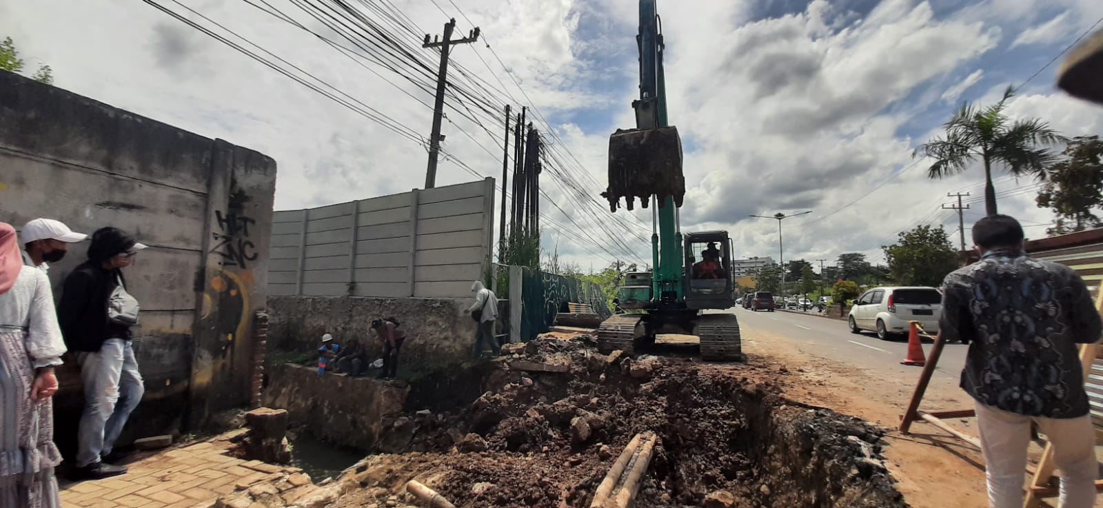 Pemasangan Box Culvert Dilanjutkan Pasca Lebaran