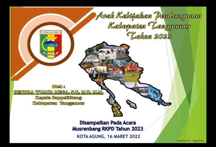 Pemkab Tanggamus Gelar Musrenbang, Ini Agendanya