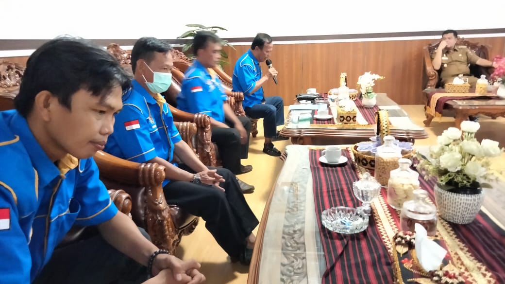 PWI Lamteng Siap Bersinergi dengan Pemda Wujudkan Kabupaten Terbaik