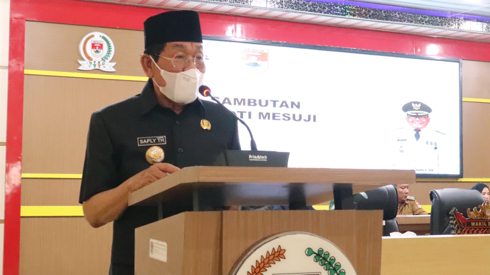 Bupati Saply Sampaikan Laporan Pertanggungjawaban Tahun Anggaran 2021