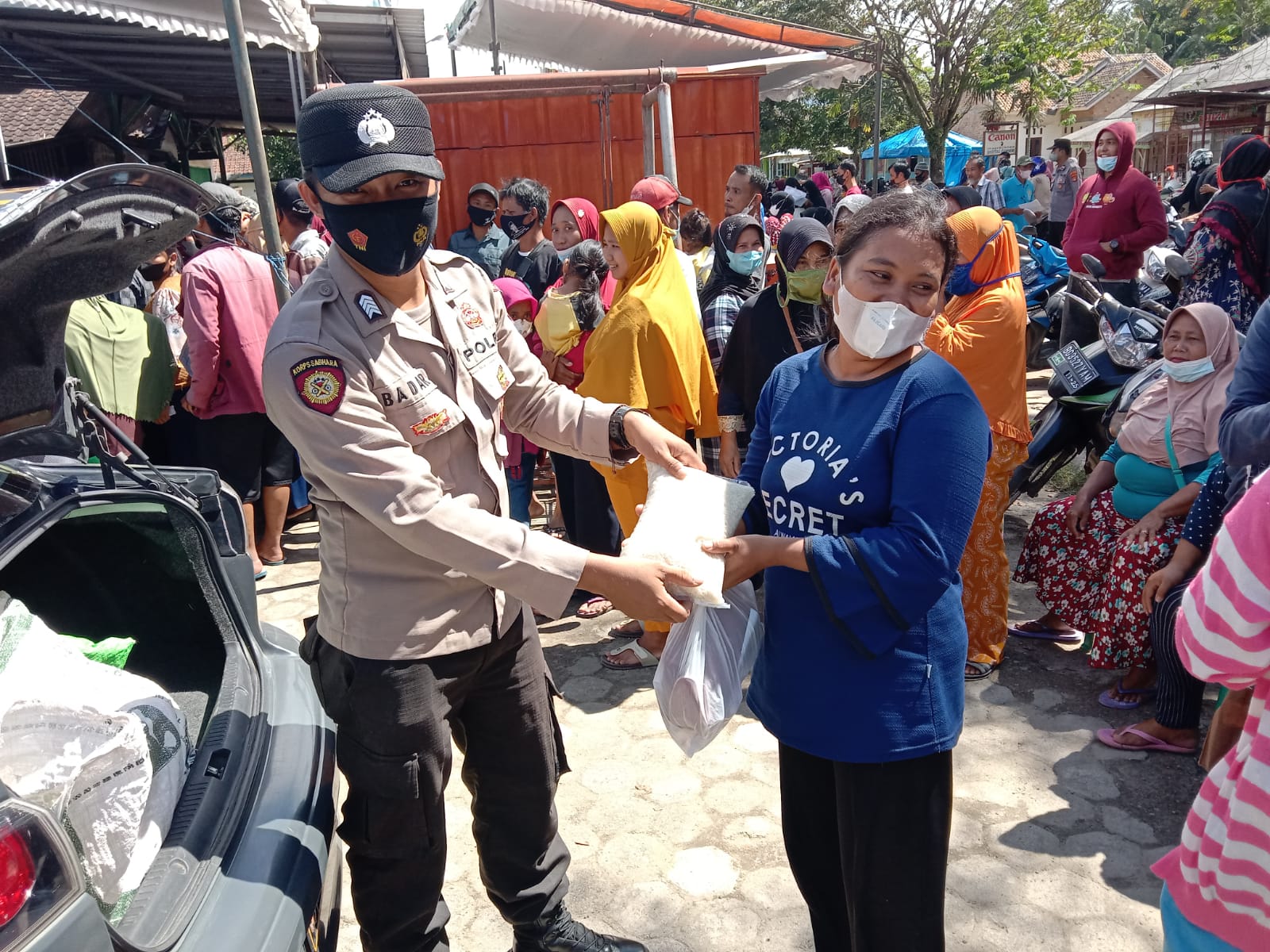 Polres Waykanan Terus Kejar Vaksinasi bagi Warga