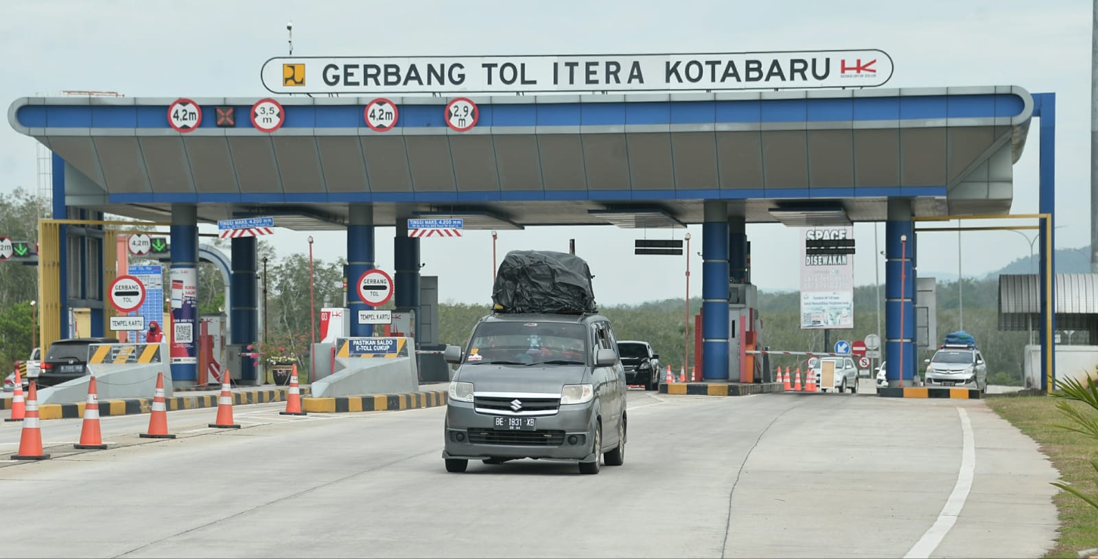 Kendaraan Masuk Tol Via GT Bakaheuni Selatan Naik Sampai 83,59 Persen