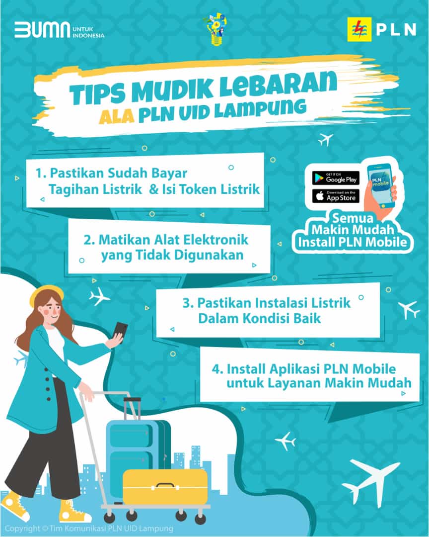 Lebaran Nyaman dengan Aplikasi PLN Mobile, Urusan Listrik Dalam Genggaman