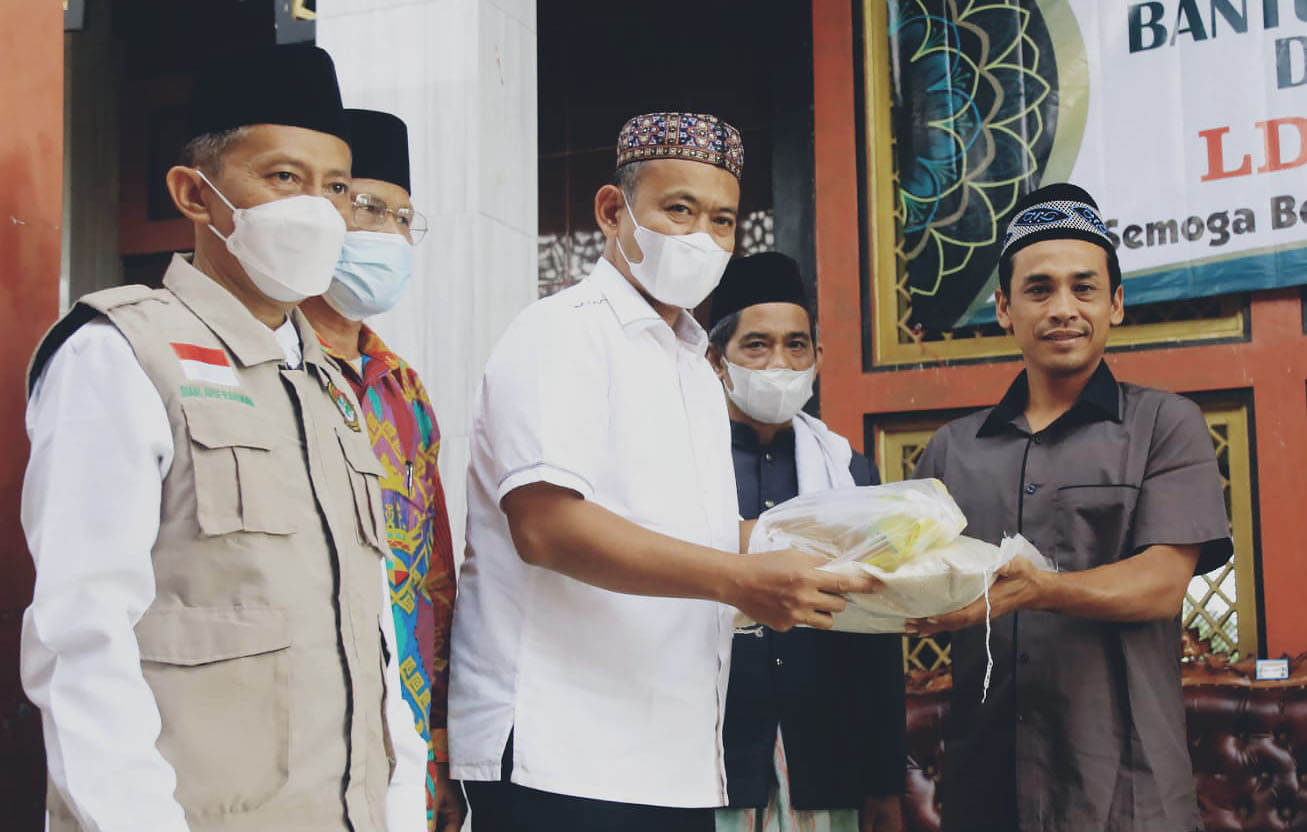 LDII Pringsewu Berbagi Dengan Kaum Dhuafa dan Guru Ngaji