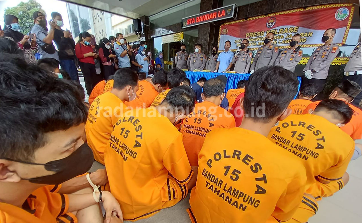 Operasi Antik Krakatau, Ungkap 32 Kasus, Tangkap 41 Tersangka