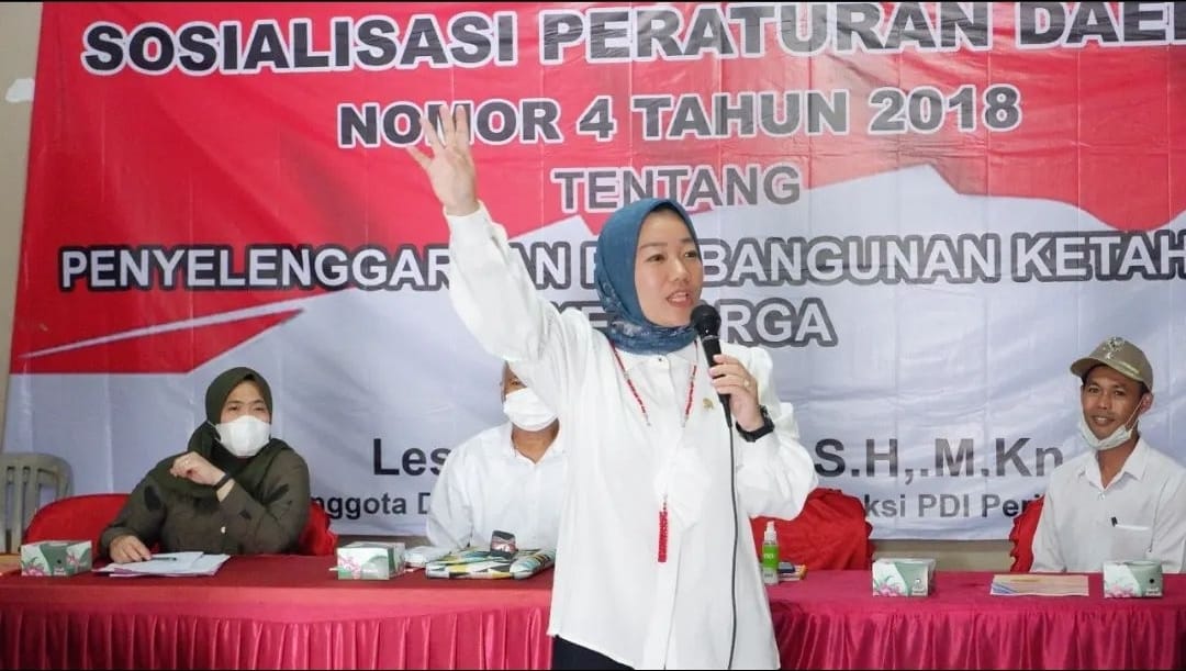 Anggota Komisi V DPRD Lampung Gelar Sosper Pembangunan Ketahanan Keluarga